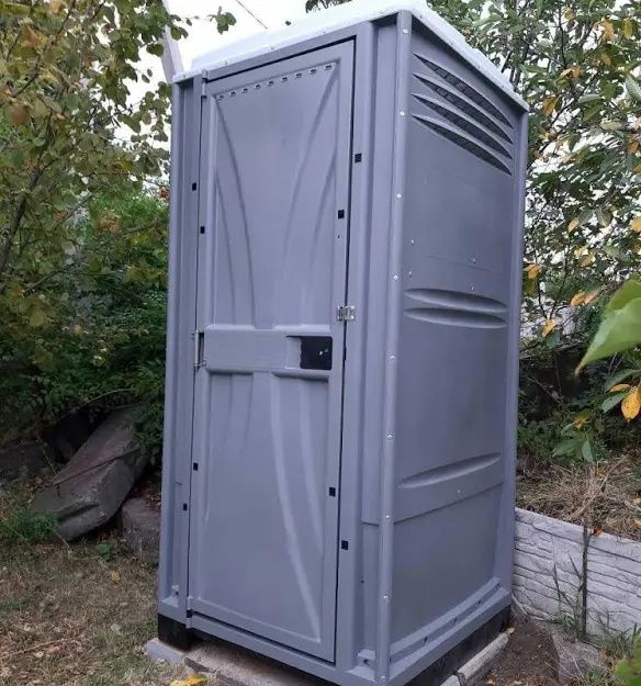 Біотуалет кабіна Люкс сіра