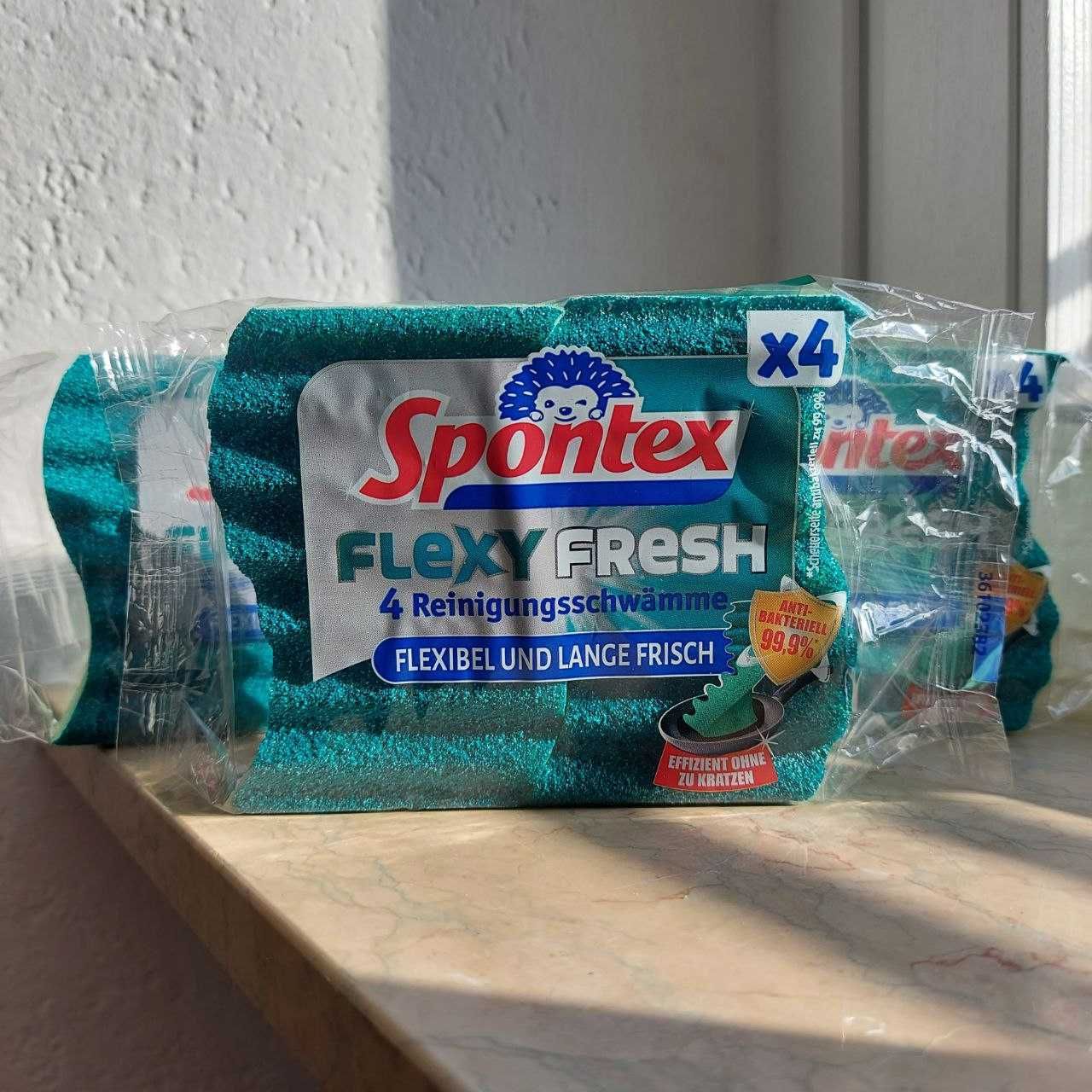 Губки для посуду Spontex Flexy Fresh