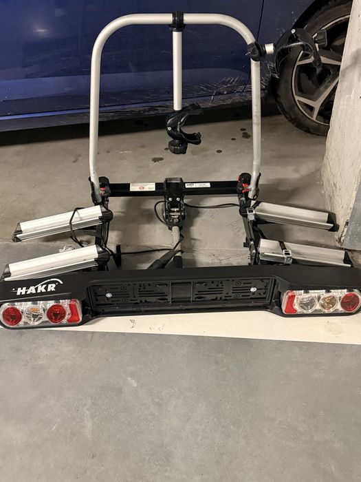 Stojak na 2 rowery na hak