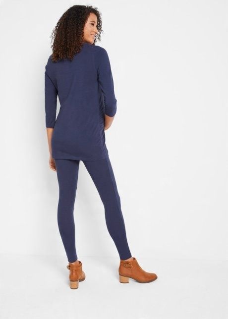 B.P.C komplet 3 części ciążowy leggisny, top, bluzka r.32/34