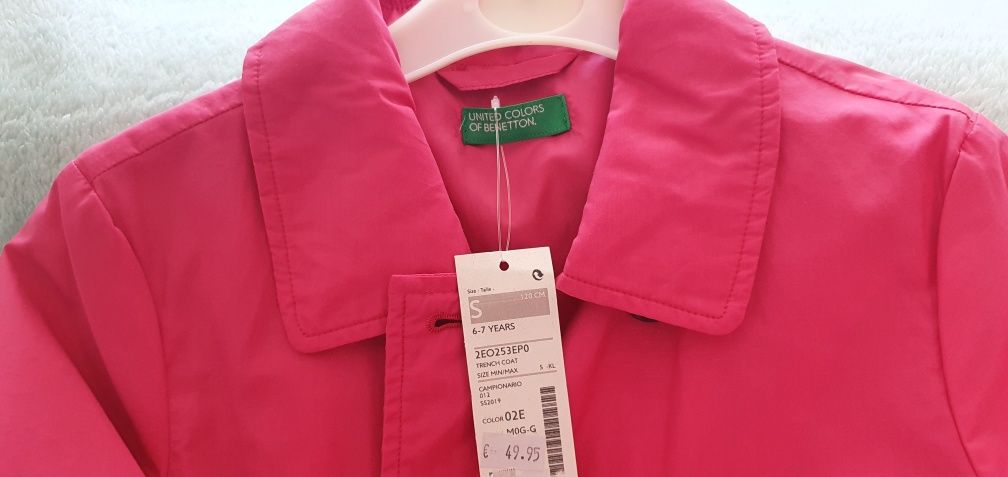 Parka NOVA cor de rosa forte