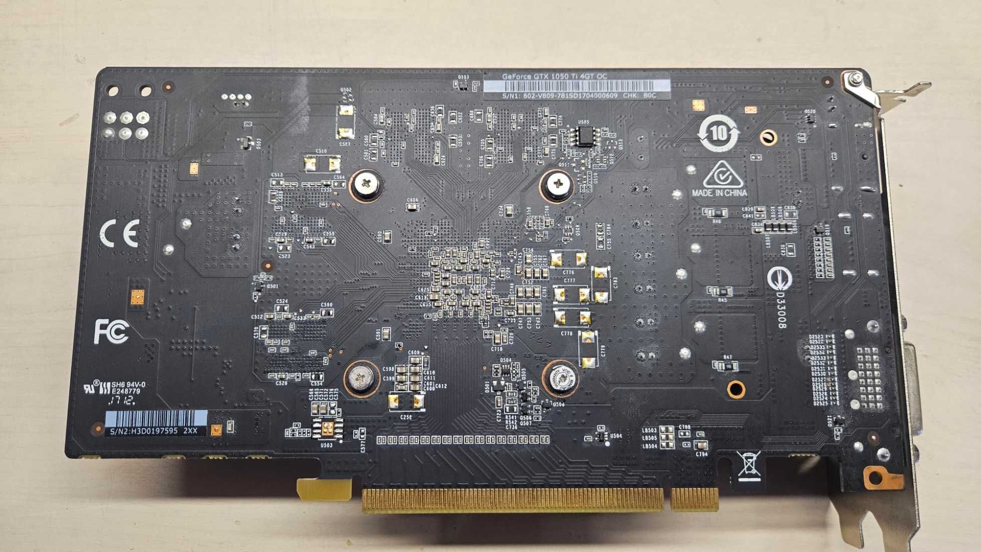 Karta graficzna - MSI GeForce GTX 1050 Ti (4GB VRAM)