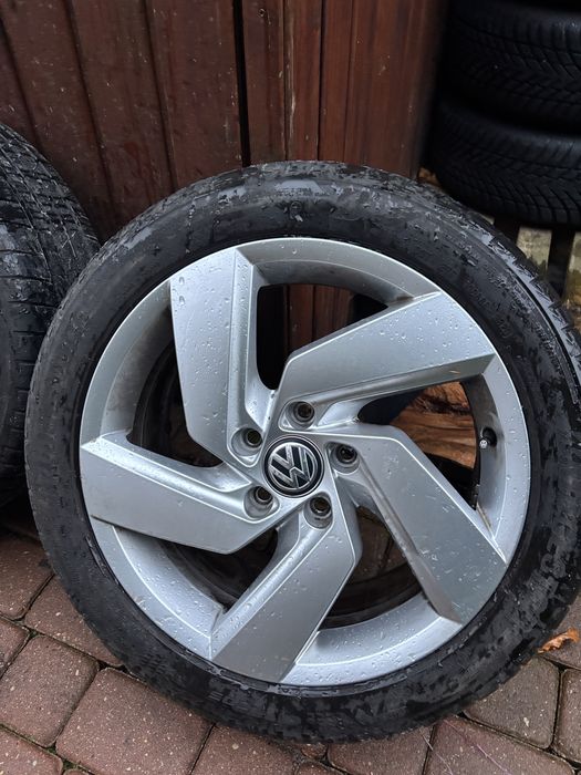 Koła letnie felgi 17 cali 17 5x112 Golf VW 8 gtd gti oryginał