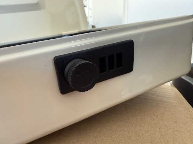 Jasnoszara KASETKA skrzynka skrytka 30cm przegródki przenośna