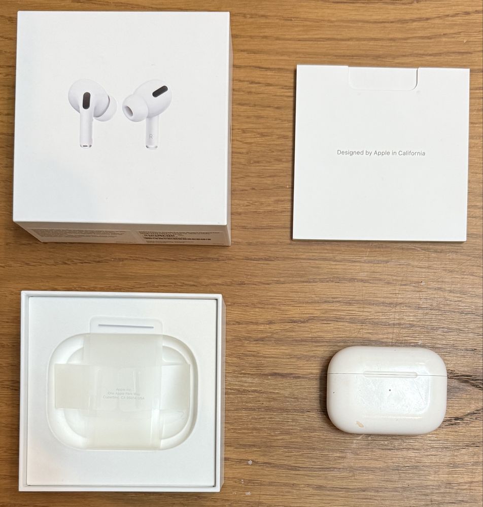 Наушники AirPods Pro 1 with Wireless Charging Case