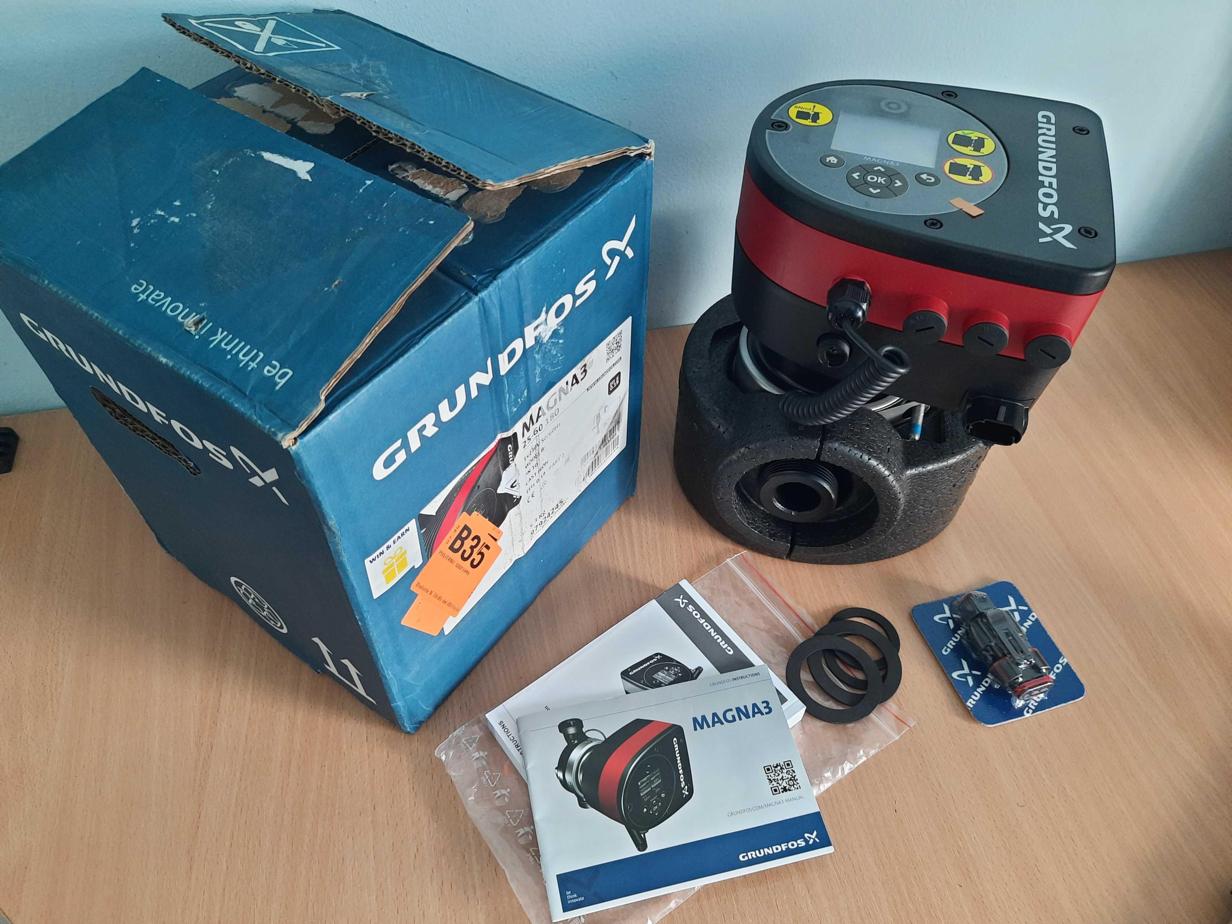 НОВЫЙ. Циркуляционный насос Grundfos MAGNA3 25-60 180 / MAGNA1 32-80