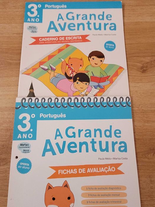 A Grande Aventura Português 3° Ano - Caderno de fichas