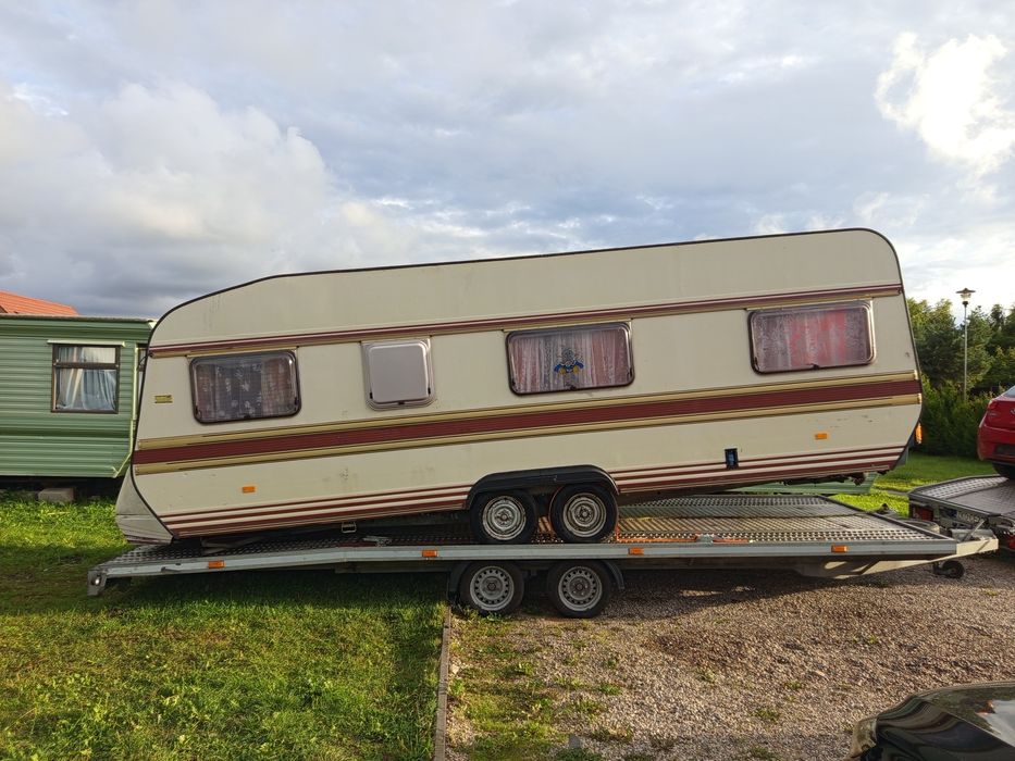 Przyczepa kempingowa kemping kamping domek holenderski