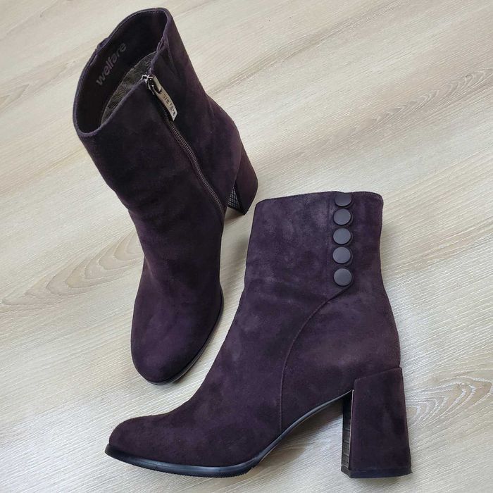 Черевики жіночі Велфор замша р.39-40