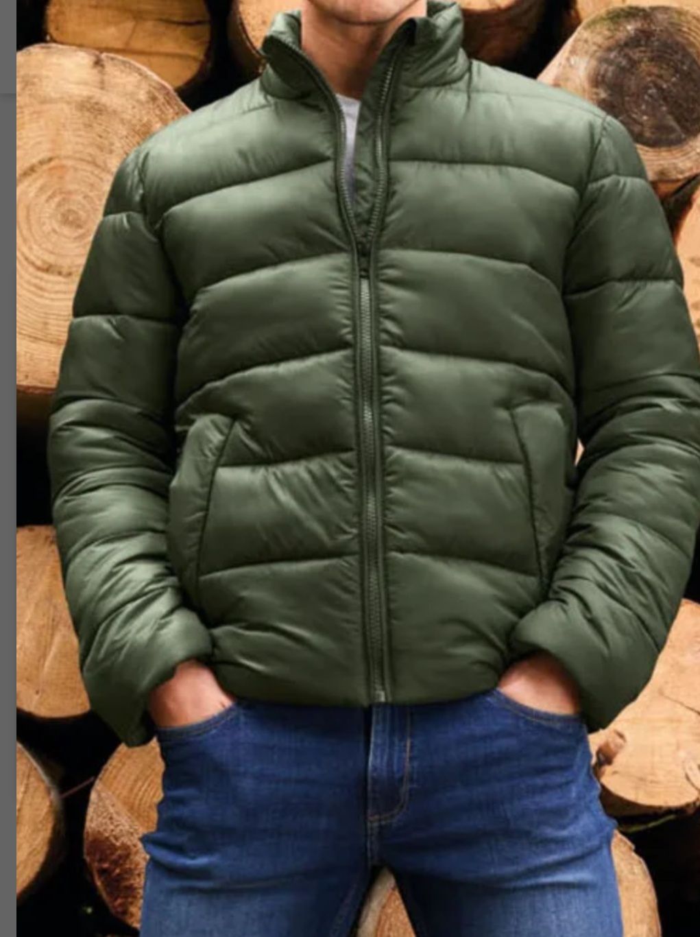 Мужская стеганая куртка LIVERGY с отличной термоизоляцией. L.