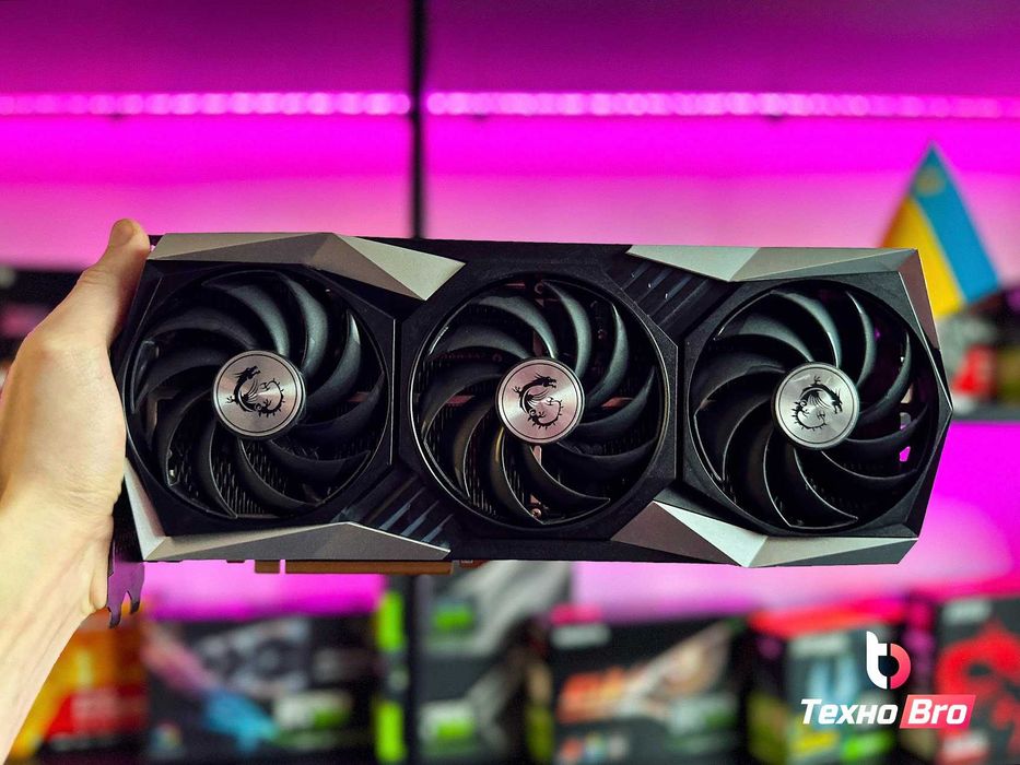 Гарантія! RTX 3060 12GB MSI Gaming X trio ігрова відеокарта ТехноБро