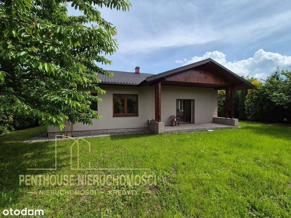 Wyjątkowy parterowy dom  Twój spokojny azyl wśród zieleni