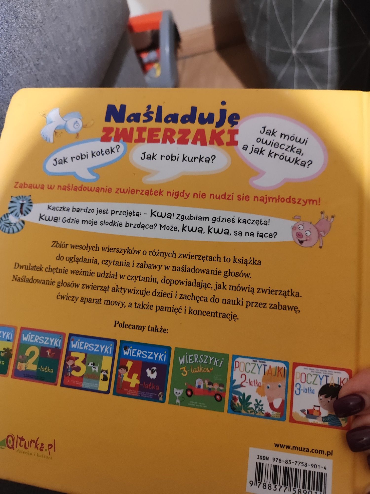 Książka Peppa świnka zakątki dwie siostry naśladuje zwierzątka dwa lat
