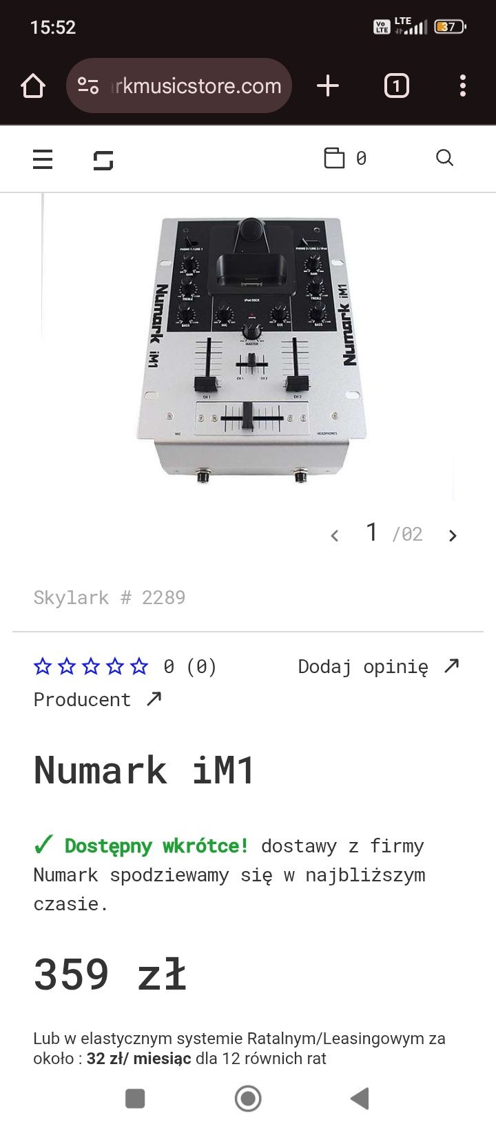 Mikser DJ Numark