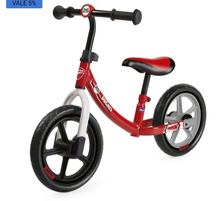 Ducati Balance Bike ! Novo selado!