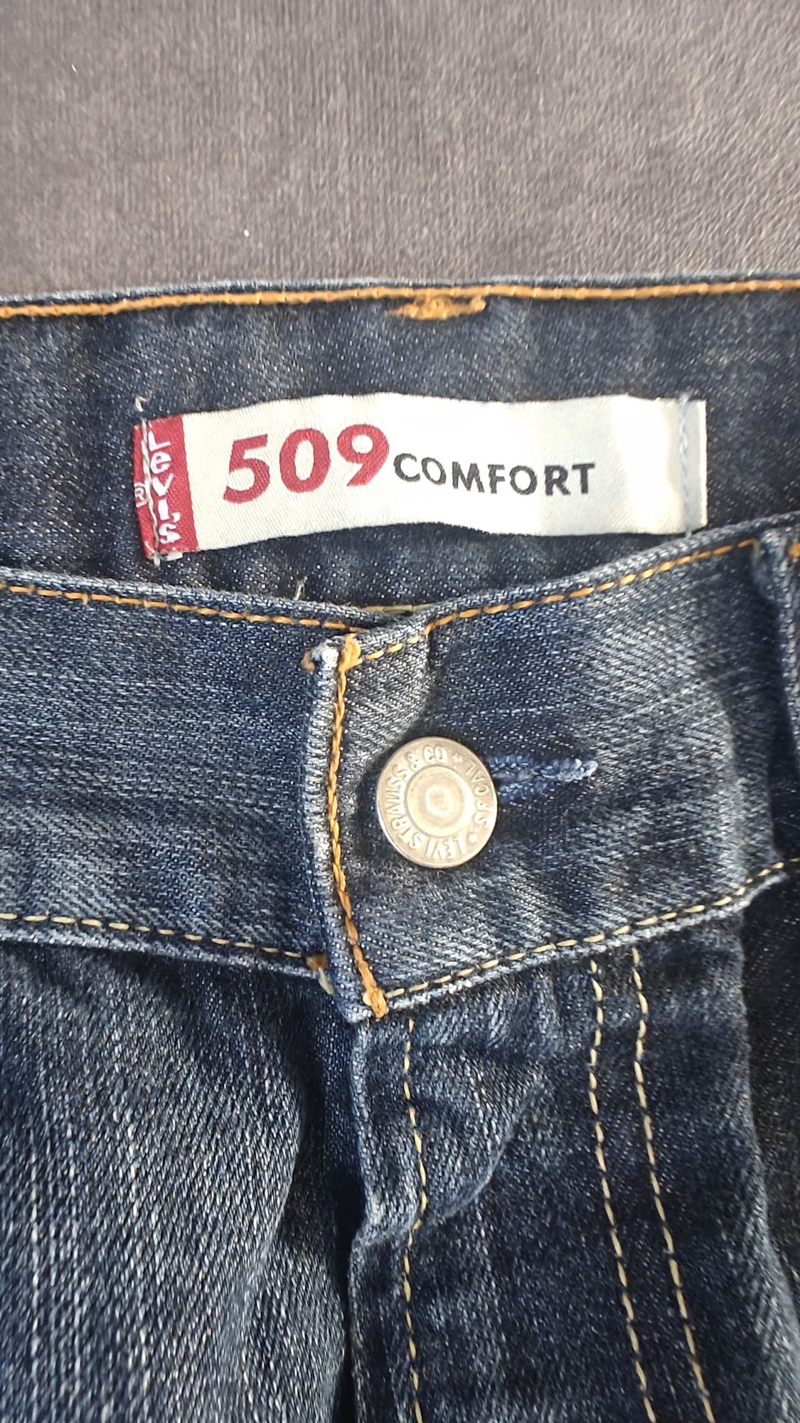 Spodnie męskie Jeansy Levi's Strauss W36 L32 Model 509