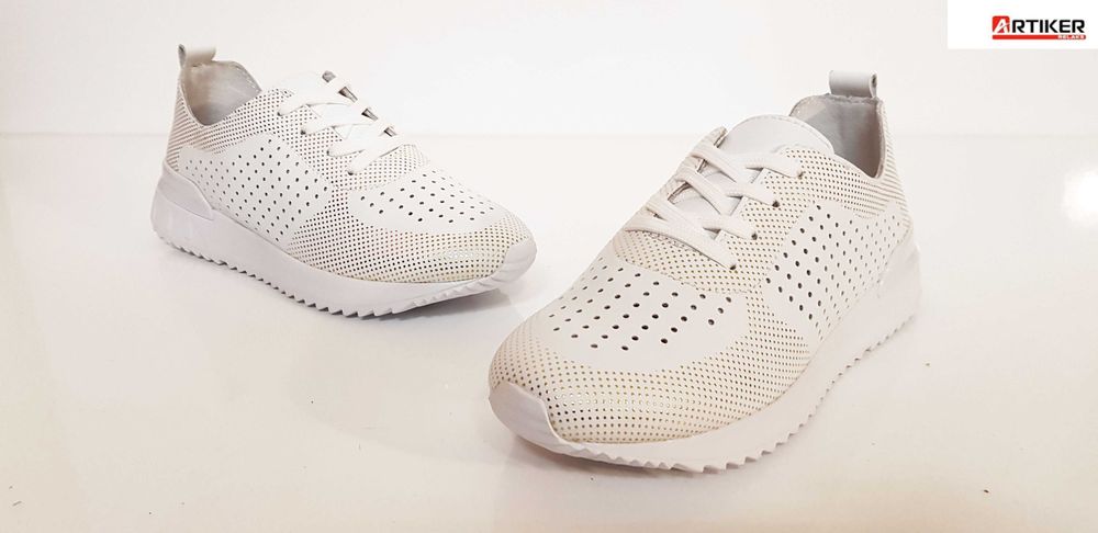 Półbuty damskie sneakersy Artiker skóra białe rozmiar 37,38,39,40,41