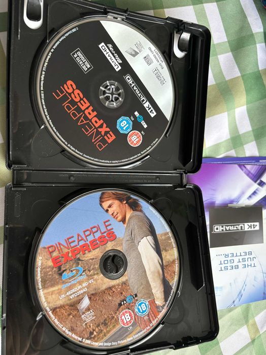 Boski chillout / pineapple express UHD blu-ray film