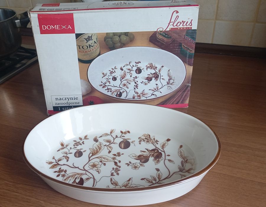Naczynie żaroodporne do zapiekania