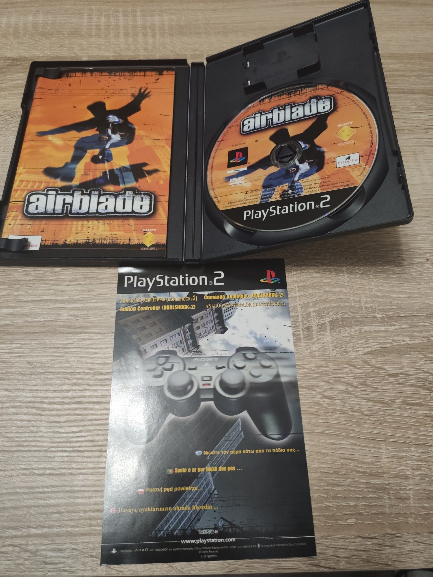 Airblade PlayStation 2 PS2 PL polska wersja