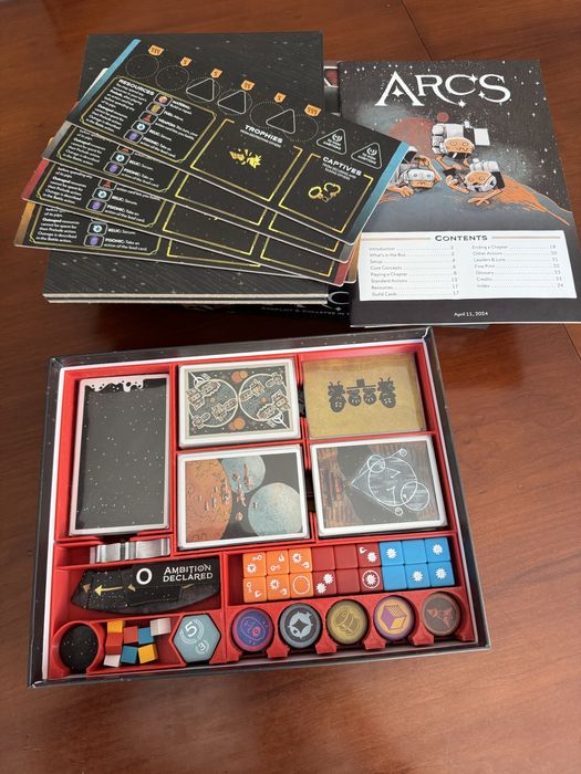 Arcs + Leaders and Lore Expansion + Inserts EN