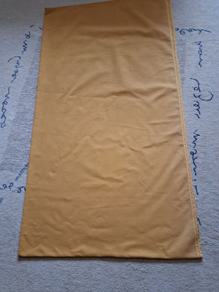 Materiał zasłona jasny brąz 240 x 134