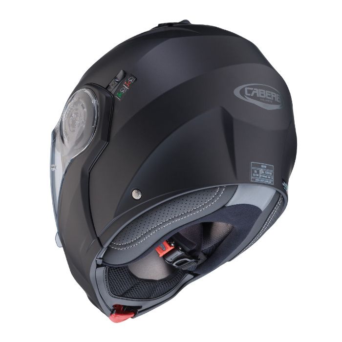 Kask szczękowy CABERG DROID Czarny mat rozmiar XL 61-62 cm PINLOCK