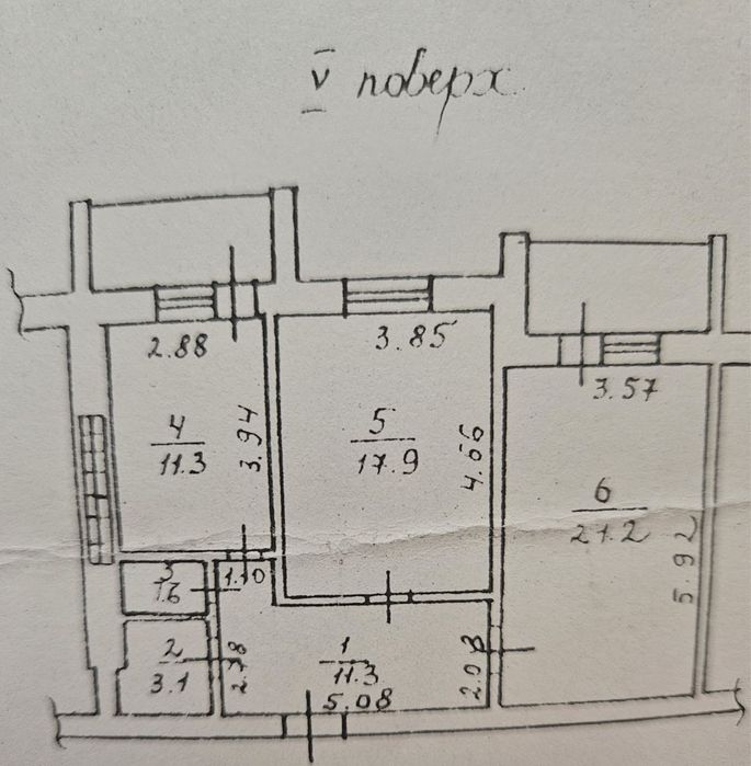 В продаже! Просторная 2-комнатная квартира Заболотного/Сахарова