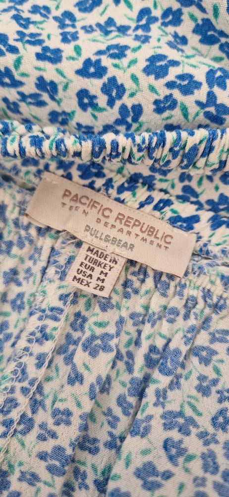 Letnia sukienka Pacific Republic w kwiaty rozm. M - 100% wiskoza, boho