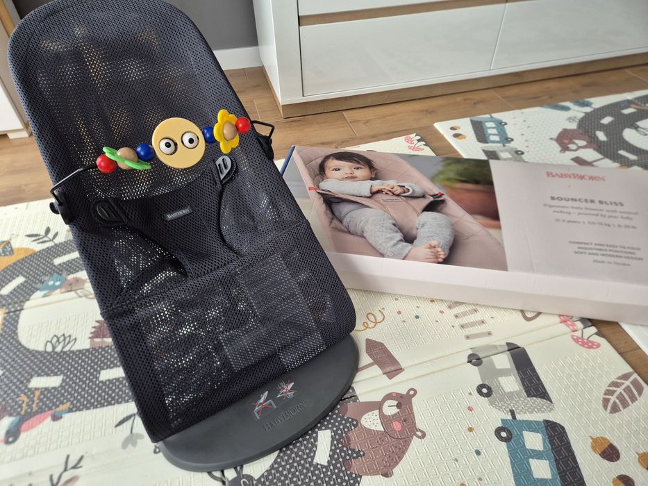 Bujaczek babybjorn bliss mesh antracyt