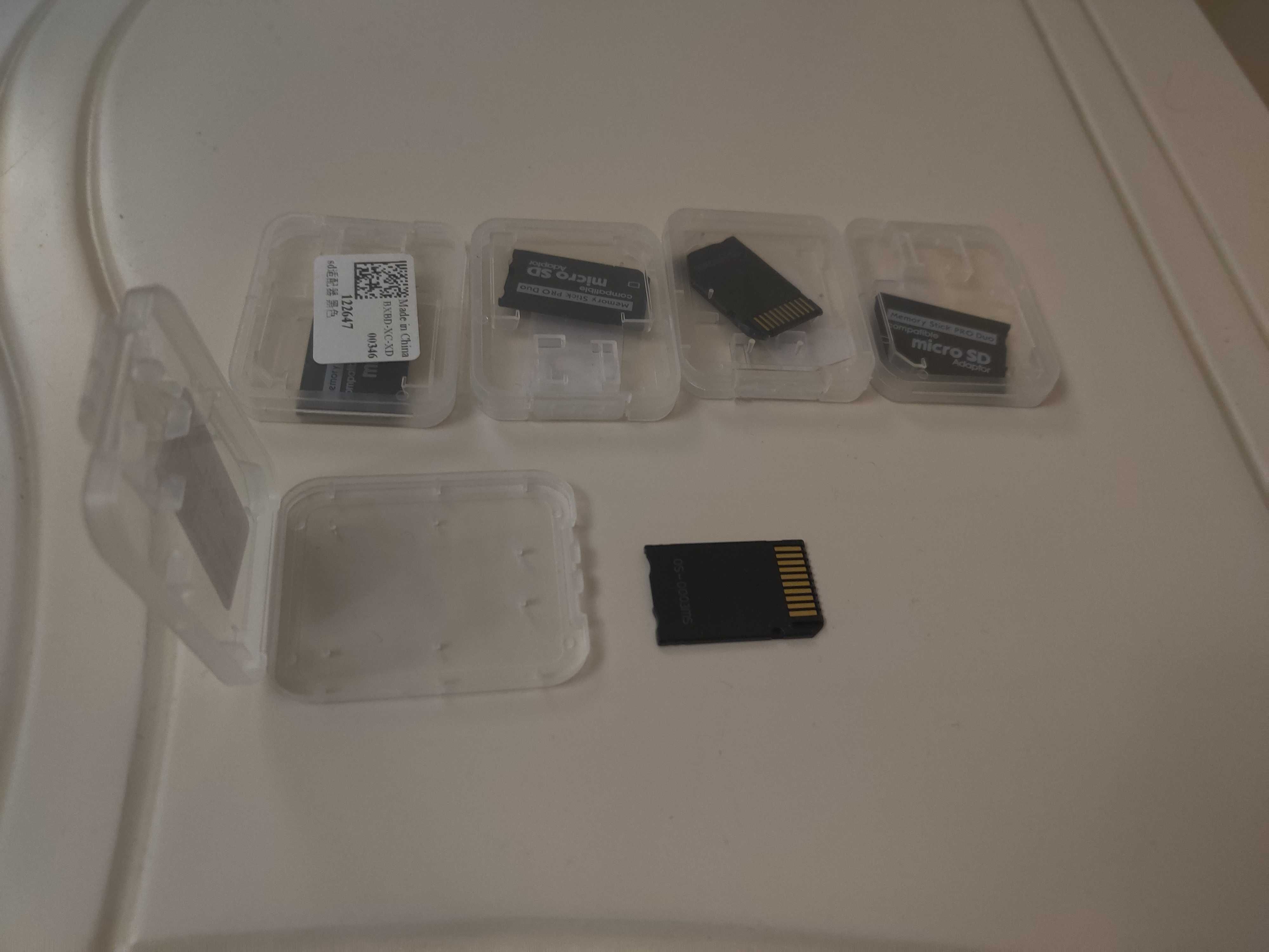 Переходник адаптер Micro SD (TF) на Memory Stick Pro Duo для Sony PSP
