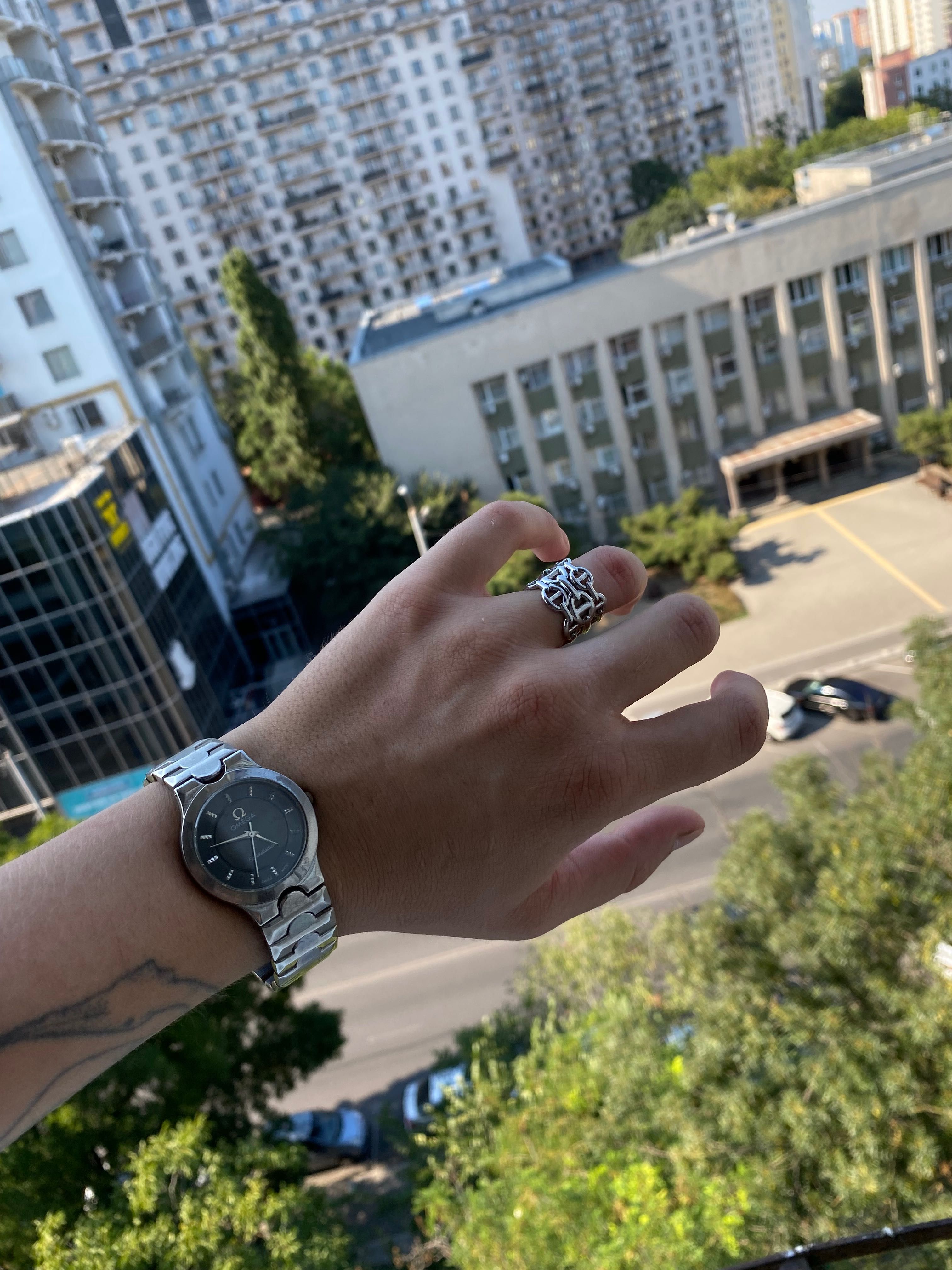 Hermes кільце сталеве унісекс