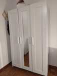 BRIMNES
Roupeiro c/3 portas, branco, 117x190 cm