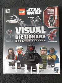 Lego Star Wars Visual Dictionary z figurką rocznicową