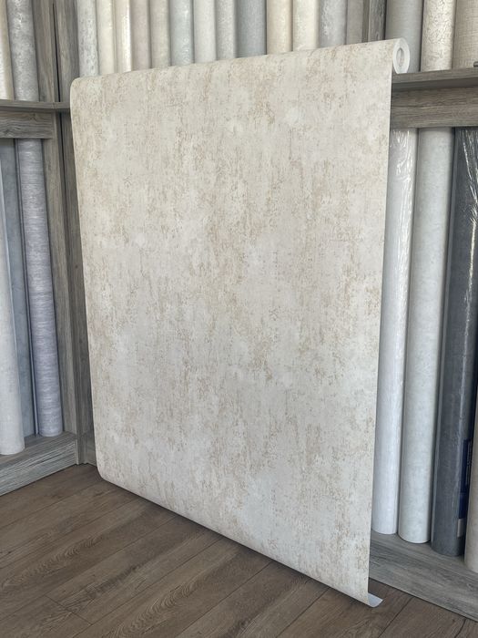 Шпалери обои . Світлий беж . Супер.Доставка - 0!