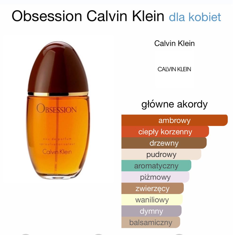Miniaturka perfum Obsession Calvin Klein 5 ml