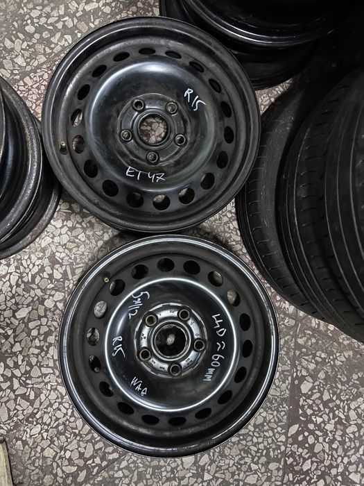 Диски R15 залізні комплект 5*112;Сталеві диски бу