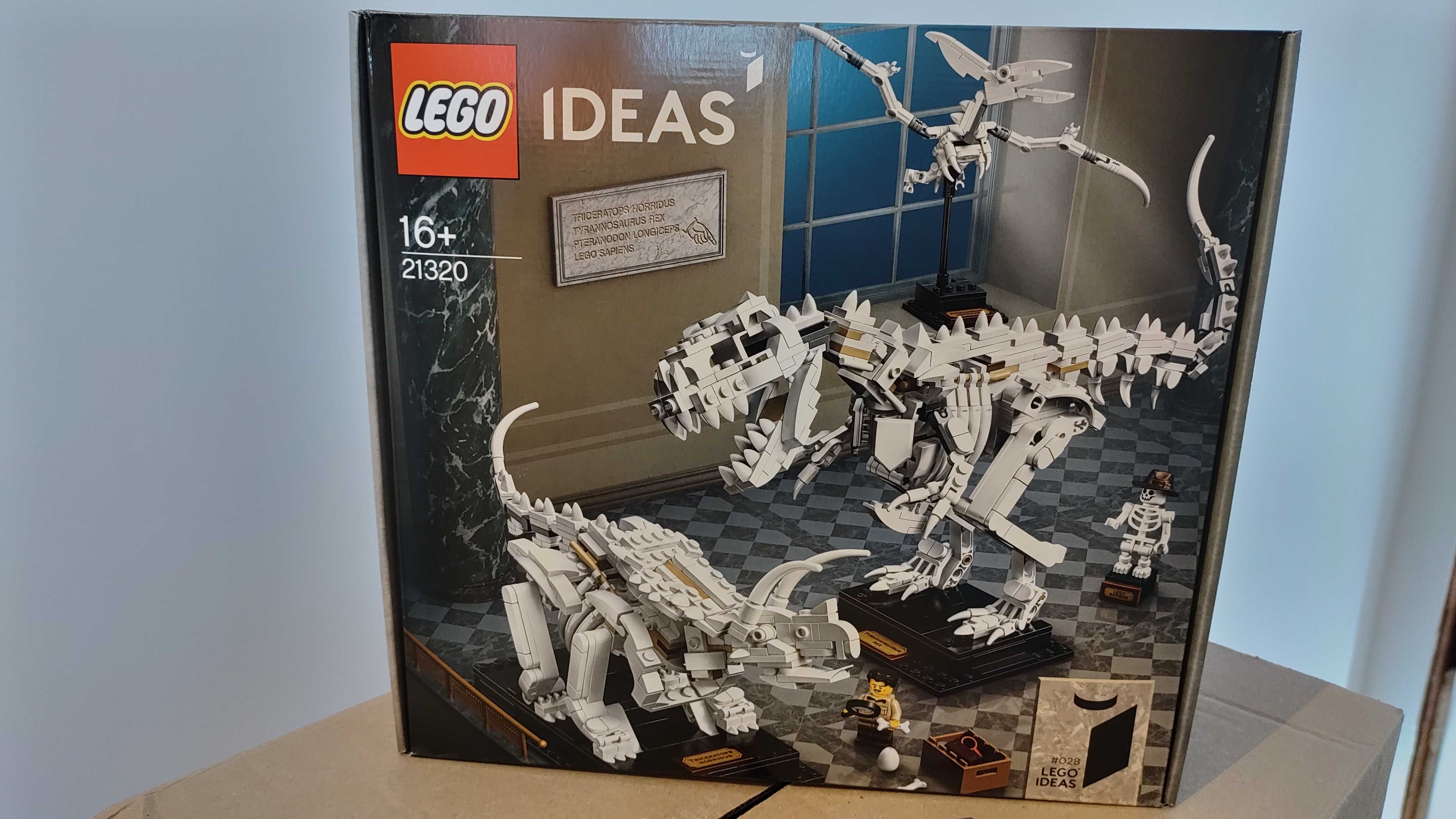 LEGO Ideas 21320 - Szkielety Dinozaurów Nowe