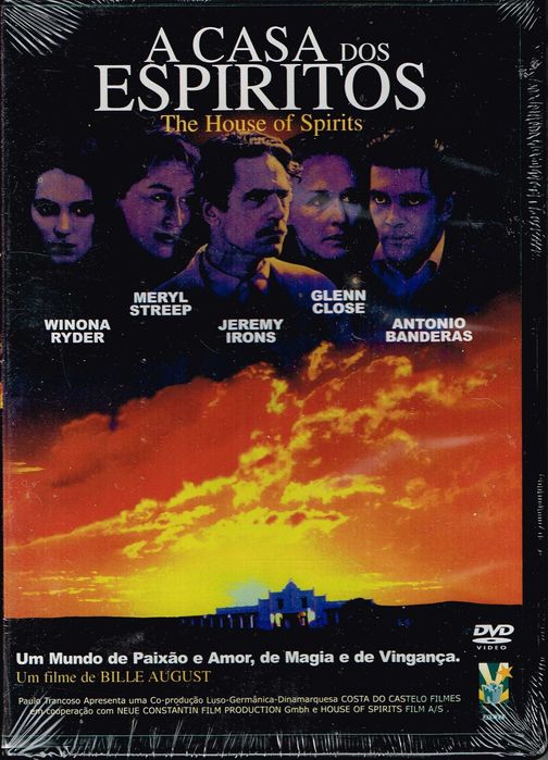 Filme em DVD: A Casa dos Espíritos - NOVO! SELADO!