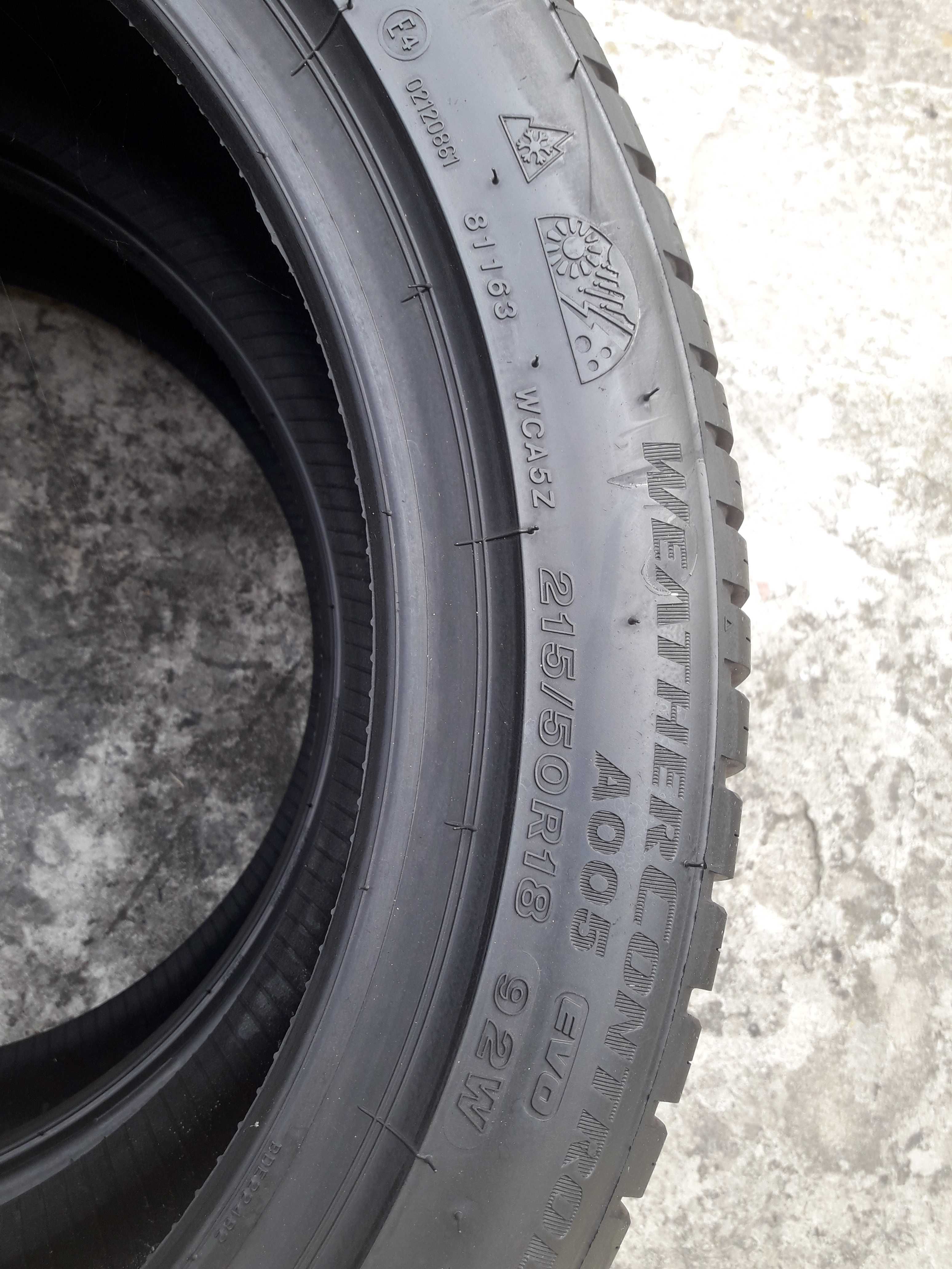 Całoroczne Bridgestone 215/50 R18 8mm