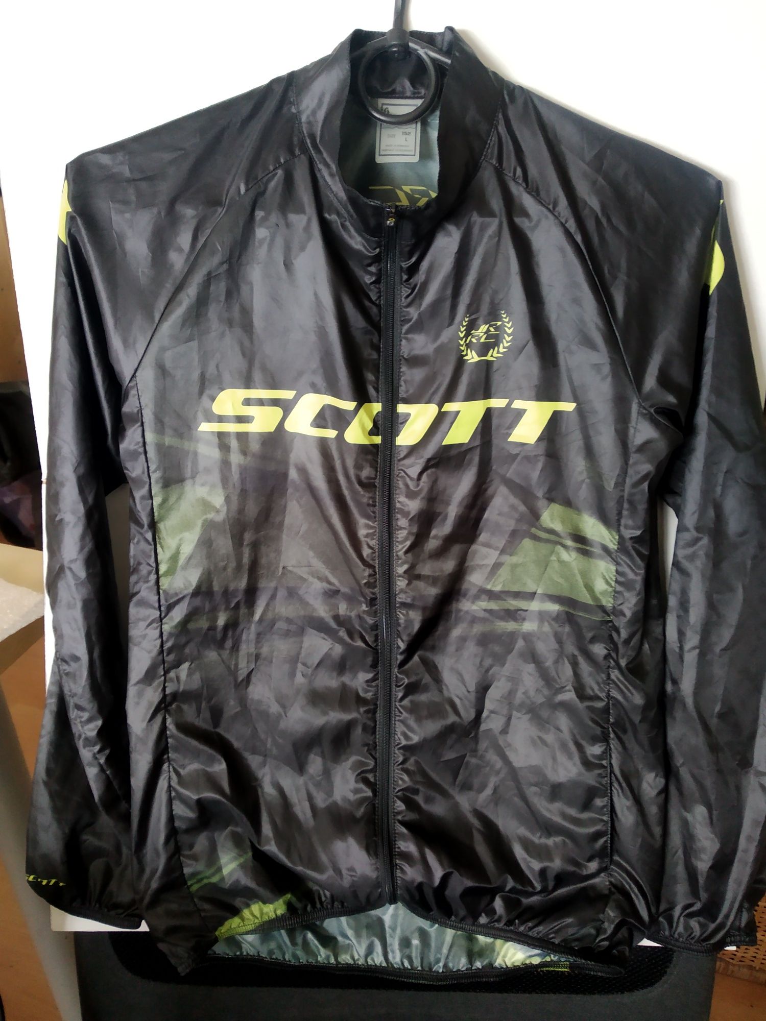 Вітровка Scott Jr RC WB Jacket (Black/Sulphur Yellow)