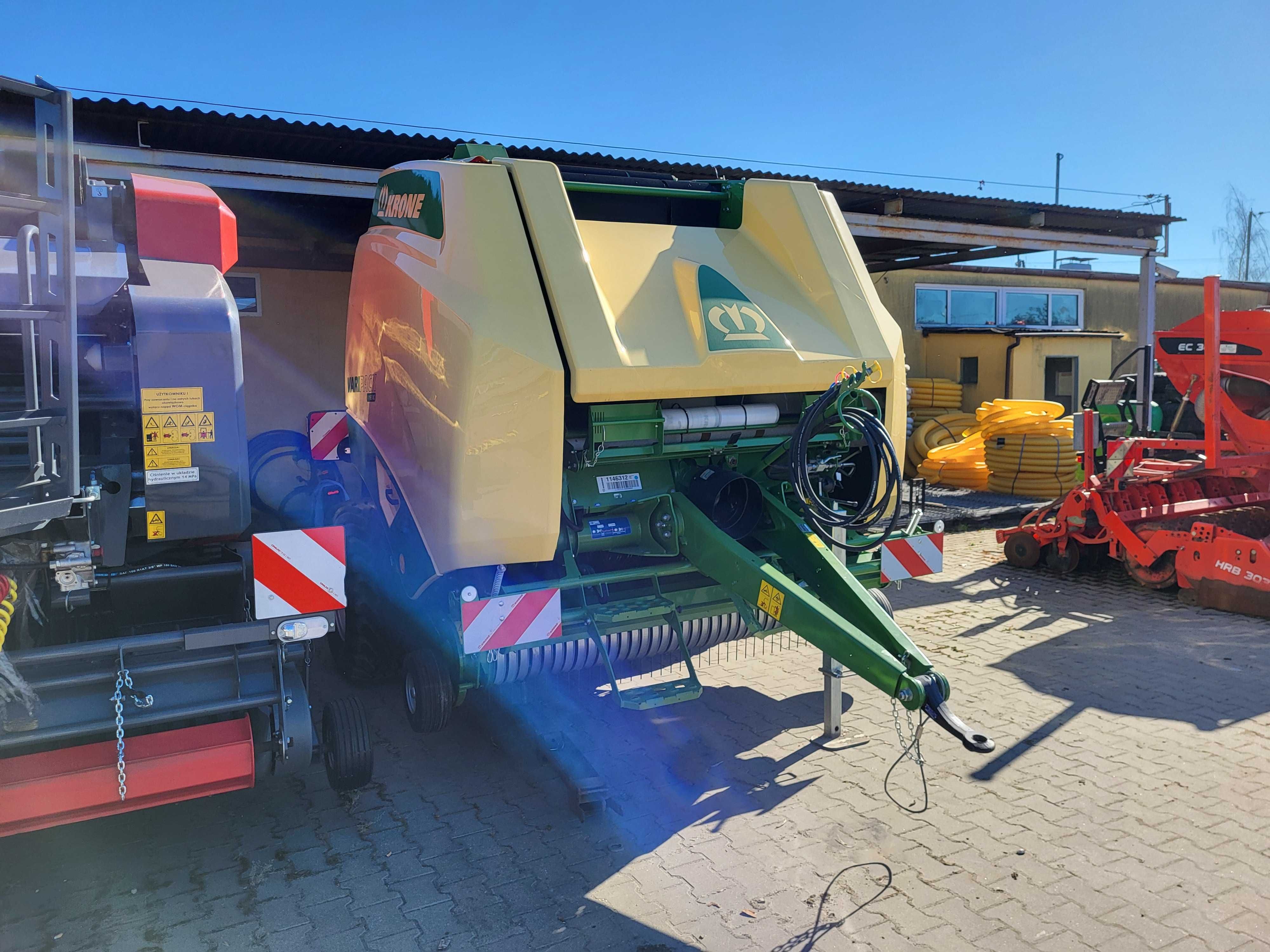 OD REKI!! Prasa KRONE VariPack V 165 XC pasowa zmienno-komrowa