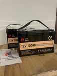 Аккумулятор SJY 1 кВт 12v Lifepo4 100a led дисплей 1квт