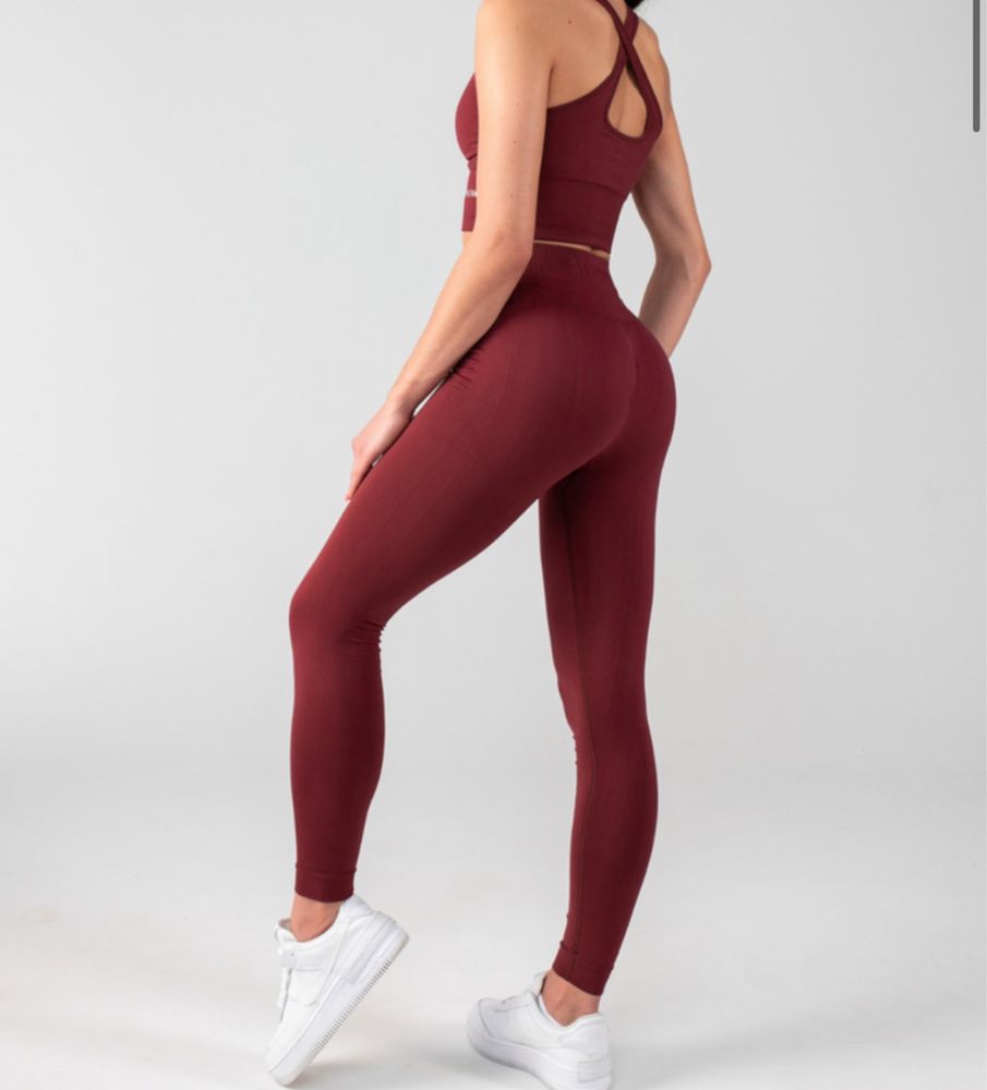 Legginsy bezszwowe Strong Point push up XS/S