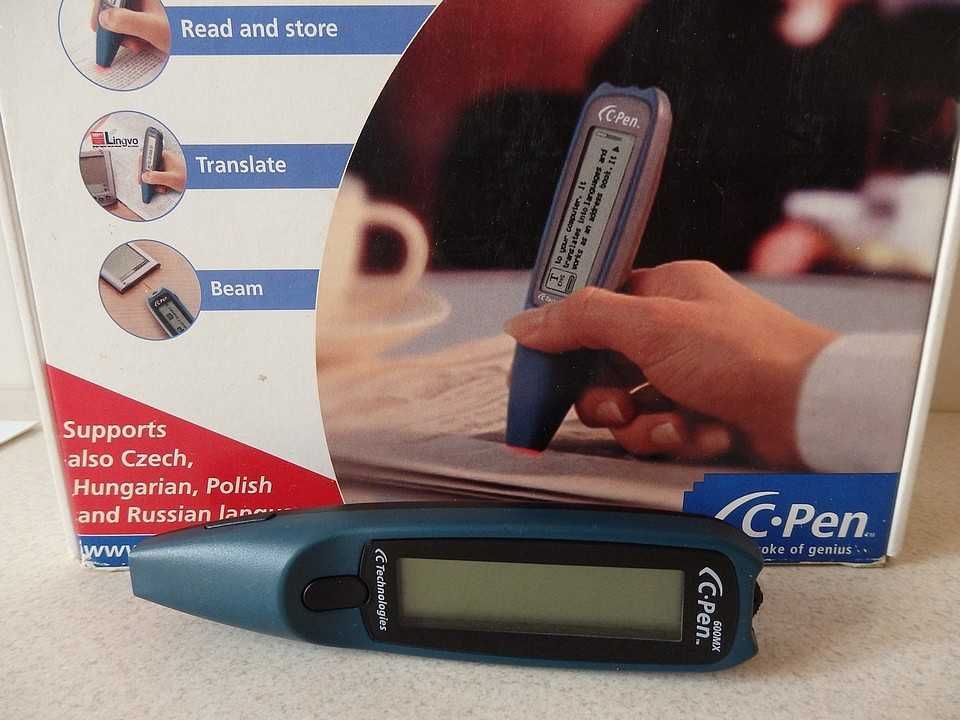 C-Pen 600 MX, bezprzewodowy skaner ręczny / translator.