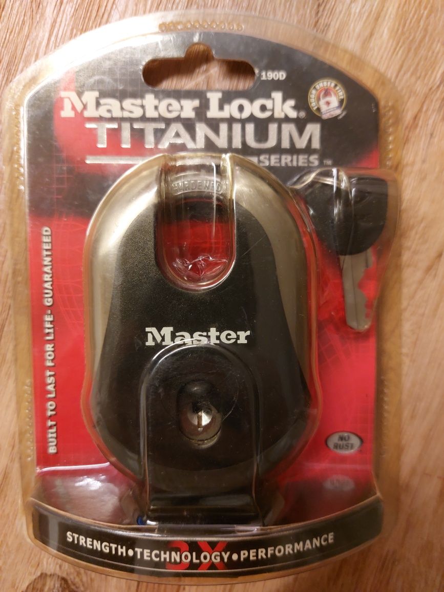 Cadeado de alta segurança Masterlock - novo