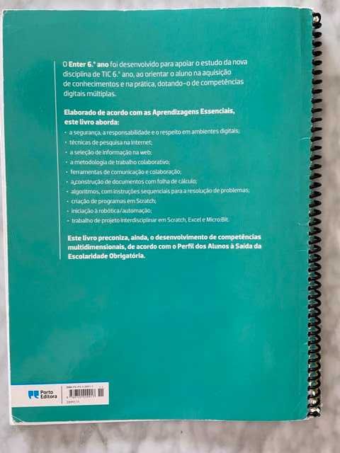 Enter - Tecnologias de Informação e Comunicação - 6.º ano