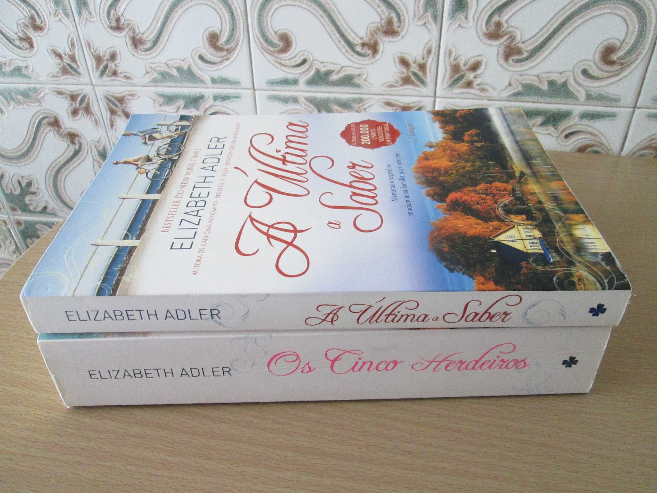 Livros Elizabeth Adler (Oferta de portes) preços variados