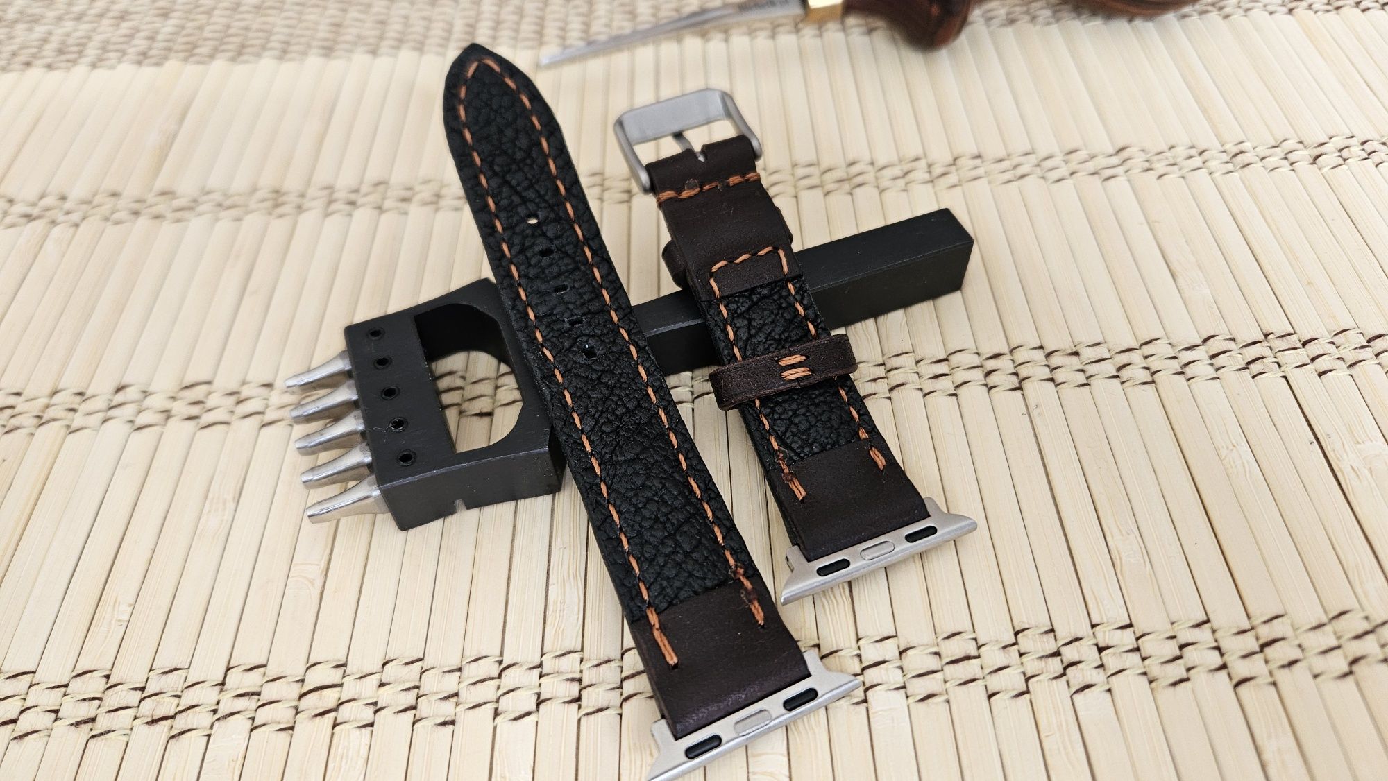 Borubar Skóroszyj - pasek do zegarka/ smartfona Apple Watch