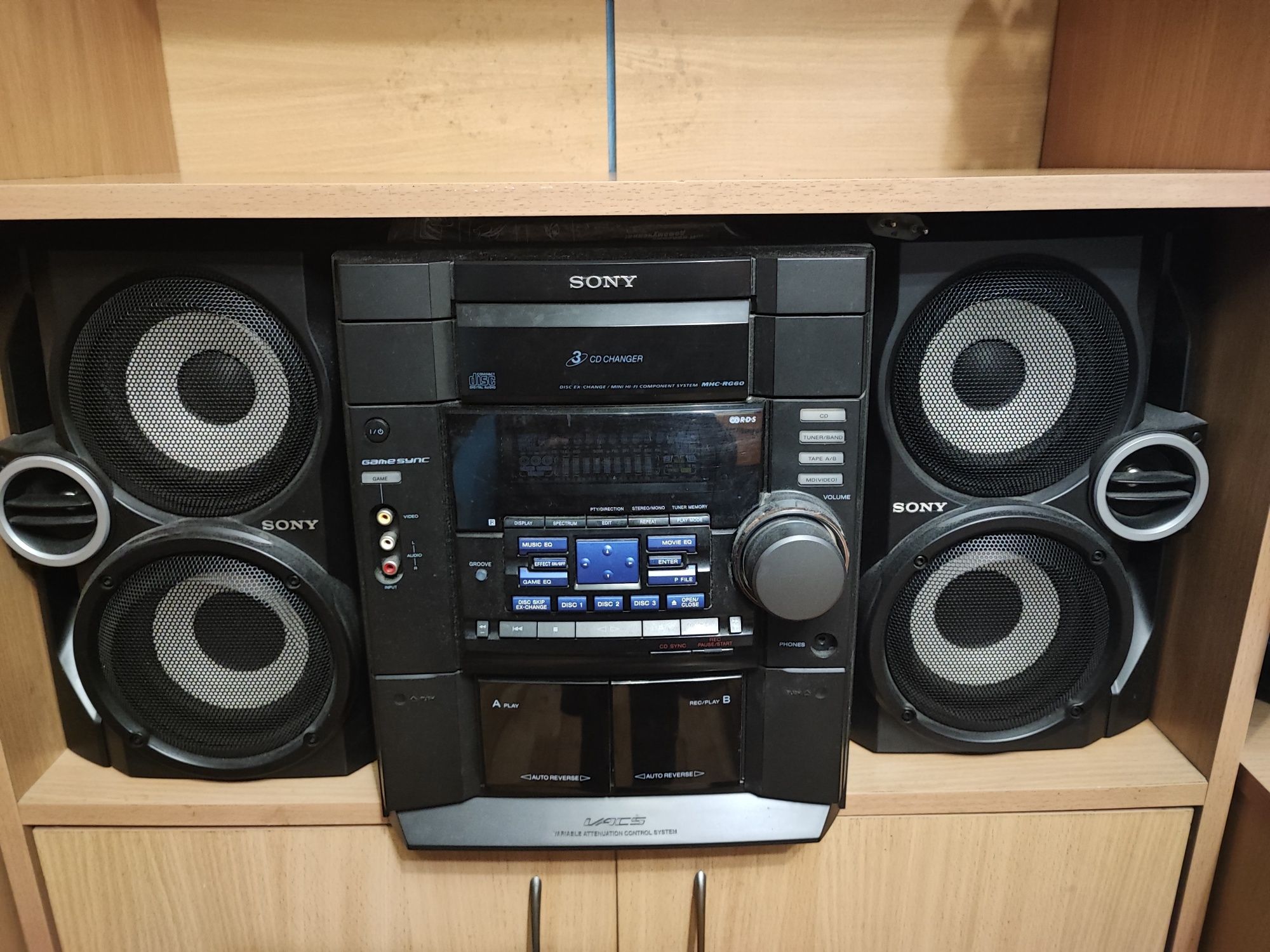Музичний центр Sony 
 cd програвач  МНC - RG60